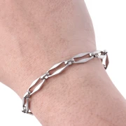 Chaine maille fantaisie 7 mm - Acier inoxydable 304 x50cm