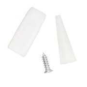 Embouts de rechange en nylon pour pince ronde - plate x2
