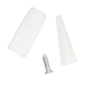 Embouts de rechange en nylon pour pince ronde - plate x2