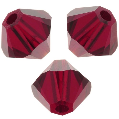 Toupies en cristal Swarovski 5328 4 mm - Siam x1440