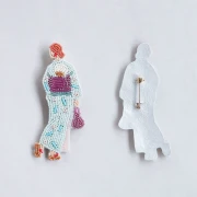 Kit Miyuki pour création de broche - Omatsuri x1