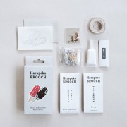Kit Miyuki pour création de broche - Glace x1