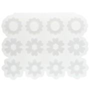 Moule en silicone Géa Creations pour réaliser des pendentifs fleur 25 mm x1