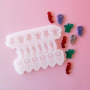Moule en silicone Géa Creations pour réaliser des pendentifs marins x1