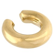 Ear cuff - Bague d'oreille anneau large 19 mm - Acier inoxydable 304 Doré x1