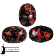 Perles en verre Samos® par Puca® 5x7 mm - Enamel Red x10g