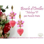 Perles en verre Samos® par Puca® 5x7 mm - Mishmash Topaz x10g