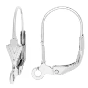 Dormeuses triangle ethnique 18 mm en Argent 925 x2