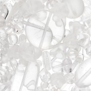 Assortiment de perles de bohème - Mix Crystal 1 x50g|raw }}