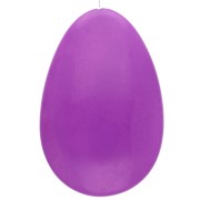 Perle goutte semi percée 50x33 mm en résine - Violet x1