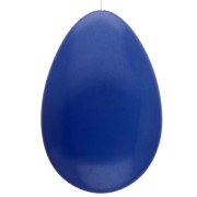 Perle goutte semi percée 50x33 mm en résine - Bleu royal x1