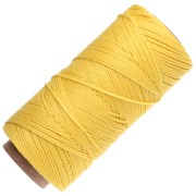 Bobine de fil ciré Linhasita pour micro macramé 1.5 mm - Yellow (37) x116m