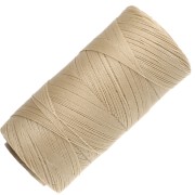 Bobine de fil ciré Linhasita pour micro macramé 0.35 mm - Dark Cream (762) x448m