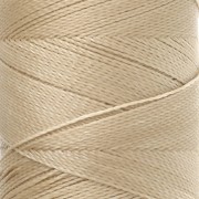 Bobine de fil ciré Linhasita pour micro macramé 0.5 mm - Dark Cream (762) x335m