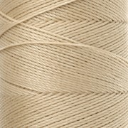 Bobine de fil ciré Linhasita pour micro macramé 0.75 mm - Dark Cream (762) x228m