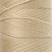 Bobine de fil ciré Linhasita pour micro macramé 0.75 mm - Dark Cream (762) x228m