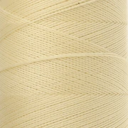 Bobine de fil ciré Linhasita pour micro macramé 0.35 mm - Light Yellow (1) x448m