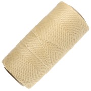 Bobine de fil ciré Linhasita pour micro macramé 0.5 mm - Light Yellow (1) x335m