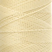 Bobine de fil ciré Linhasita pour micro macramé 0.75 mm - Light Yellow (1) x228m