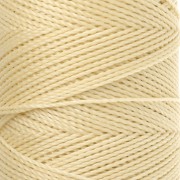 Bobine de fil ciré Linhasita pour micro macramé 1 mm - Light Yellow (1) x168m