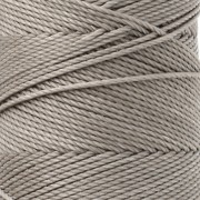 Bobine de fil ciré Linhasita pour micro macramé 1.5 mm - Greige (4) x116m