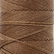 Bobine de fil ciré Linhasita pour micro macramé 1.5 mm - Bois (21) x116m