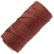 Bobine de fil ciré Linhasita pour micro macramé 1.5 mm - Old Copper (25) x116m