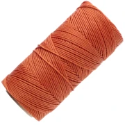 Bobine de fil ciré Linhasita pour micro macramé 1.5 mm - Topaz (30) x116m