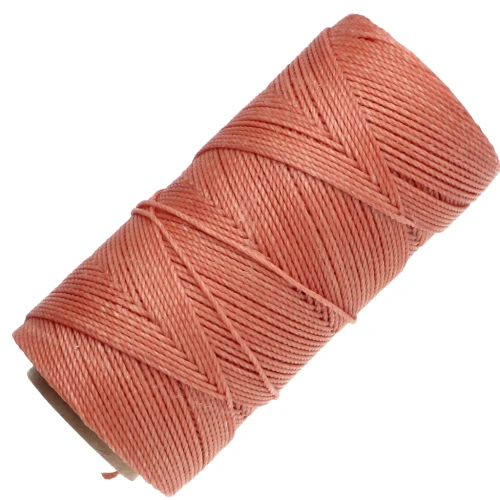 Bobine de fil ciré Linhasita pour micro macramé 1.5 mm - Terracotta (35) x116m