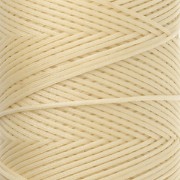 Bobine de fil plat ciré Linhasita pour macramé 1.4 mm - Light Yellow (1) x167m