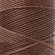 Bobine de fil plat ciré Linhasita pour macramé 1.4 mm - Bois (21) x167m