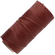 Bobine de fil plat ciré Linhasita pour macramé 1.4 mm - Old Copper (25) x167m