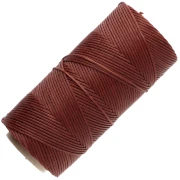 Bobine de fil plat ciré Linhasita pour macramé 1.4 mm - Old Copper (25) x167m