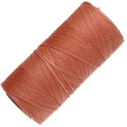 Bobine de fil plat ciré Linhasita pour macramé 1.4 mm - Terracotta (35) x167m