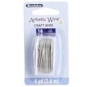 Fil rond 1.02 mm Artistic Wire - Acier inoxydable 304 x3.6m
