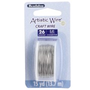 Fil rond 0.41 mm Artistic Wire - Acier inoxydable 304 x13.7m|raw }}