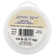 Fil rond 0.64 mm Artistic Wire - Acier inoxydable 304 x44m|raw }}