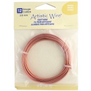 Fil de cuivre rond 2.1 mm Artistic Wire - Naturel x1.5m|raw }}