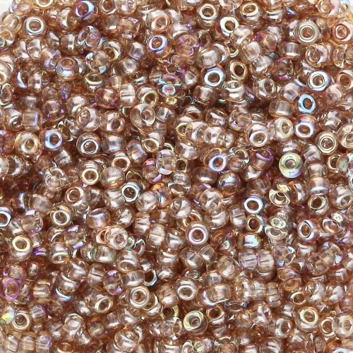 Rocaille Miyuki 11/0 55019 - Crystal Brown Rainbow x8g