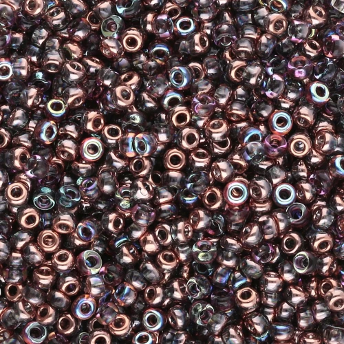 Rocaille Miyuki 11/0 55020 - Crystal Copper Rainbow x8g