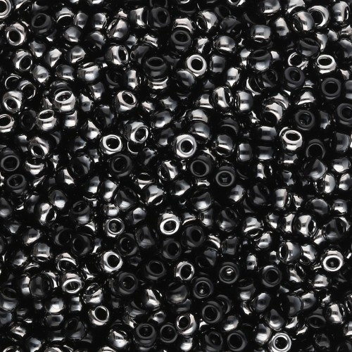 Rocaille Miyuki 11/0 55037 - Black Chrome x8g
