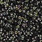 Rocaille Miyuki 11/0 55038 - Black Vitrail x8g