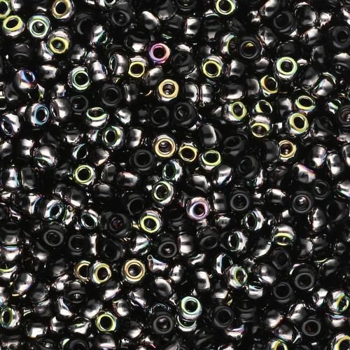 Rocaille Miyuki 11/0 55038 - Black Vitrail x8g