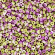 Rocaille Miyuki 11/0 55055 - Opaque White Funky Orchid x8g|raw }}