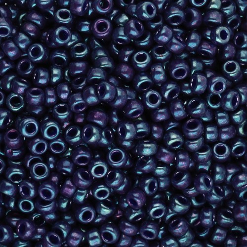Rocaille Miyuki 11/0 1899 - Opaque Eggplant Luster x8g