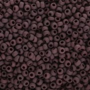 Rocaille Miyuki 11/0 409F - Opaque Chocolate Mat x8g