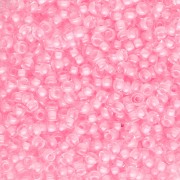 Rocaille Miyuki 11/0 207 - Pink Lined Crystal x8g|raw }}