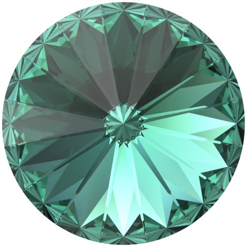 Cabochon PureCrystal 1122 Rivoli 12 mm - Reinvented Caribbean Green x1