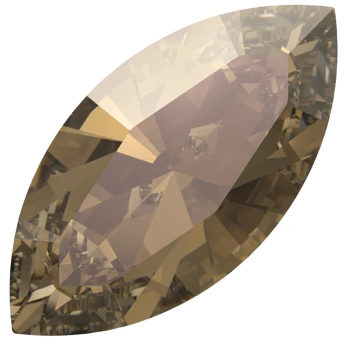 Navette PureCrystal 4228 10x5 mm - Crystal Bronze x1