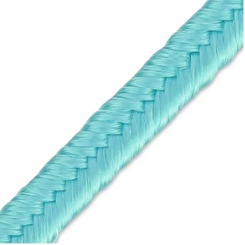 Soutache viscose rigide fabrication française 3.5 mm Bleu Ciel x4.8 m